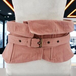 ISABEL MARANT Erika Pink Wrap Belt-40 US 8/10